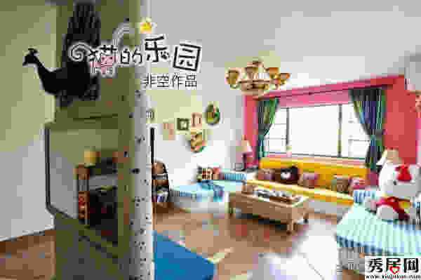 非空最新地中海风竿厅旋转电视背景墙阻计装修效果图