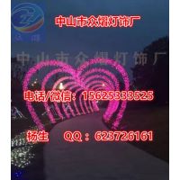 灯展、灯会 - 莲花造型灯光秀、会灯展主题公园设计装修商