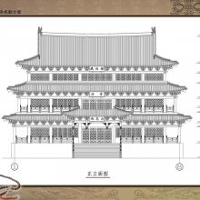 广东古建寺庙设计，广东寺院效果图，广东寺庙施工，广东大殿装修设计