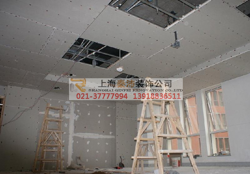 轻钢龙骨矿棉板吊顶施工工艺_造型天花吊顶施工工艺_装修施工吊顶图