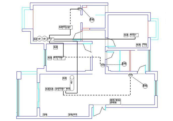 住宅装修水电设计图_装修水电工艺_装修 水电设计