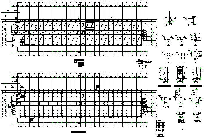 学校公寓砌体结构施工图（CAD，11张）