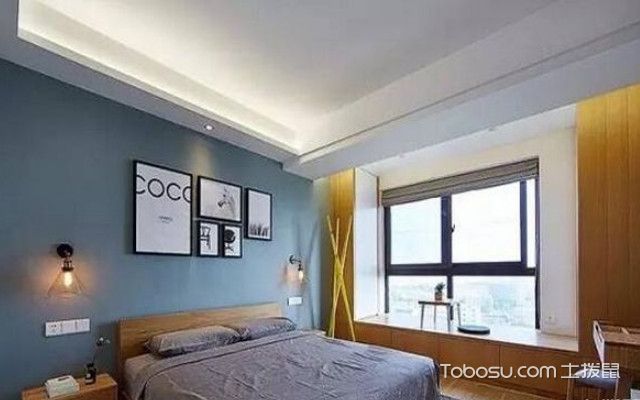96平米三室一厅装修效果图卧室图