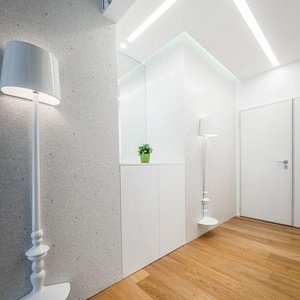 家庭装修白墙白门效果图