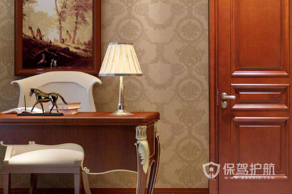 书房门布局效果图-保驾护航装修网