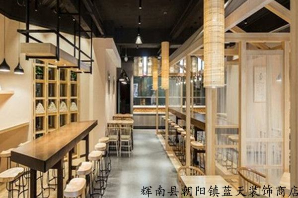 抚松县专业理发店装修效果图