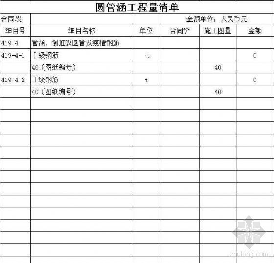 广西某高速公路采用的竣工结算样表