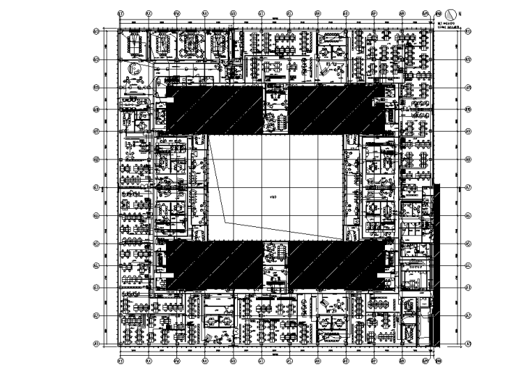 惠普北京办公室装饰装修机电竣工图