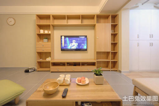 中式电视 墙装修效果图_木工做的隔断柜效果图_木工电视墙柜装修效果图