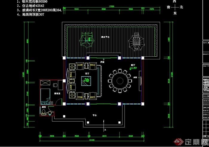 新现代中式装修效果图_新中式家装修施工图_新简约中式装修效果图