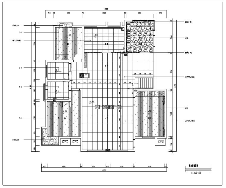 北京某别墅室内装修设计施工图及效果图