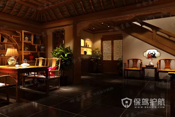 中式古典装修效果图-保驾护航装修网