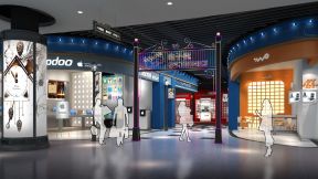 2018商场设计效果图 2018商场门面装修效果图 
