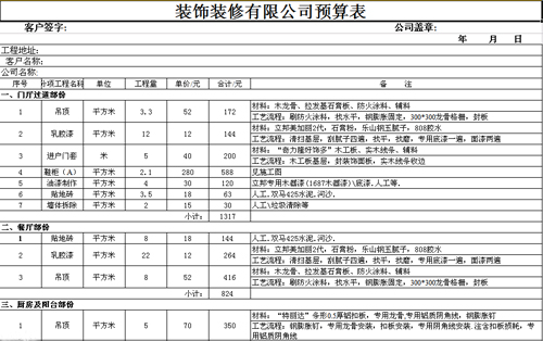 定额预算与工程量清单计价对照使用手册：装饰装修工程_装饰装修预算如何算量_做装饰预算前景怎么样