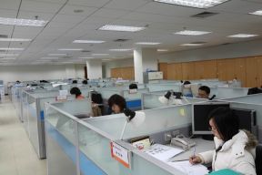 办公室会所装修效果图 员工办公室装修