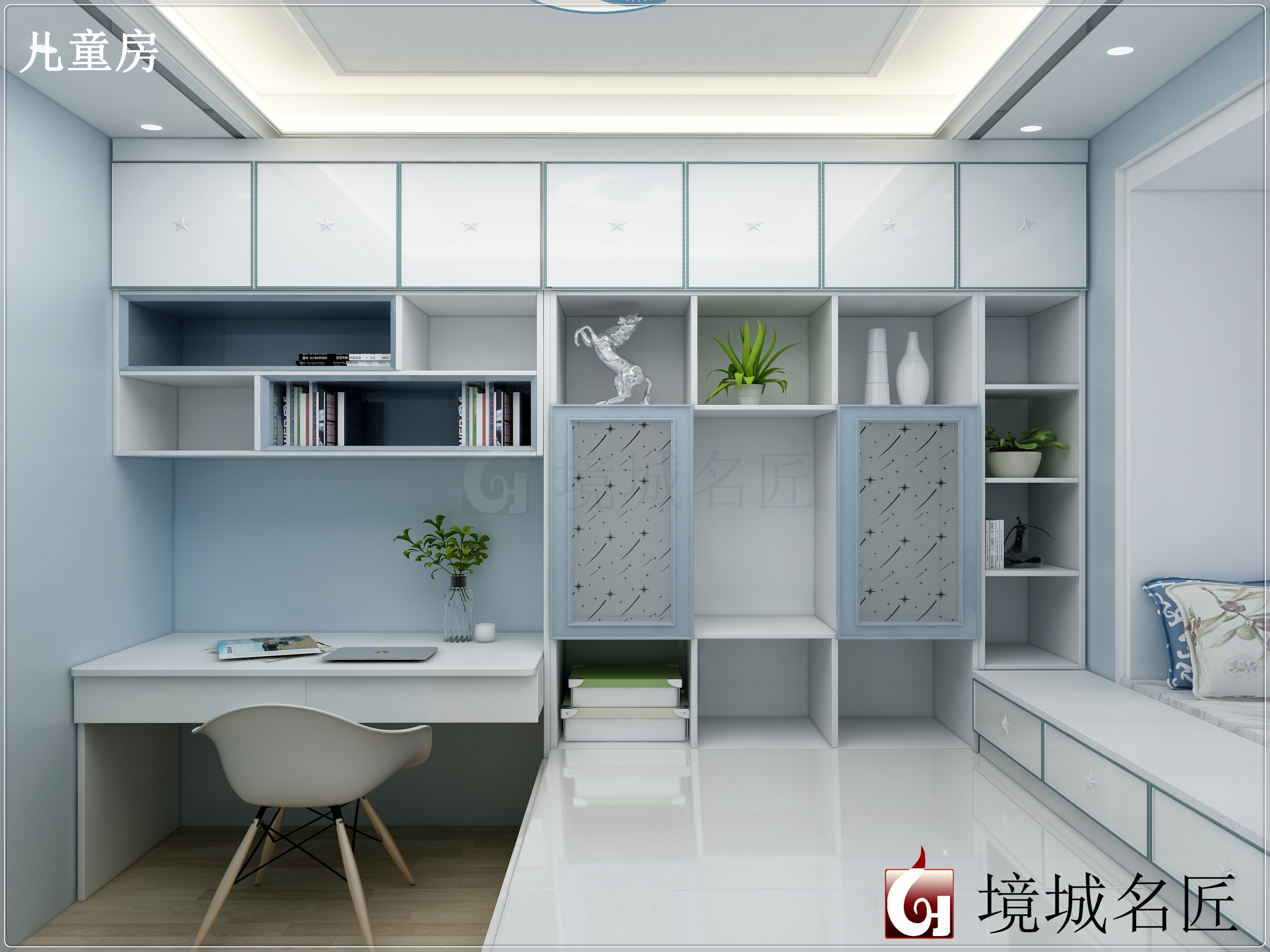 飘窗书桌装修效果图_飘窗书柜和书桌装修效果图_飘窗设计书桌