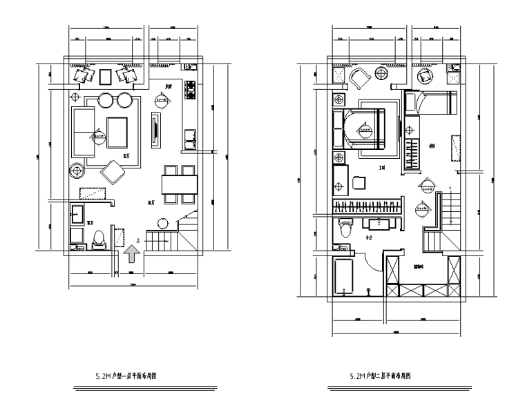 艺术SOHO|现代LOFT样板间设计施工图（附效果图）