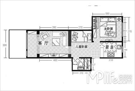 30平米小户型装修样板房 小户型装修样板房图片_实用面积55平米装修预算_家装预算平米怎么做