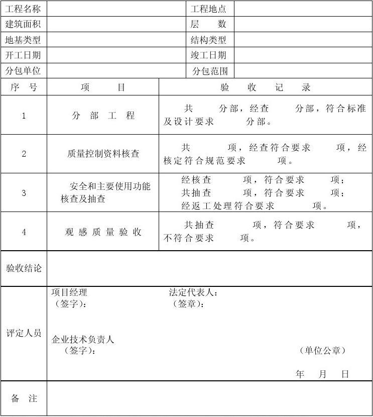 装修开工报告范本_装修工程竣工报告范本_装修竣工报告