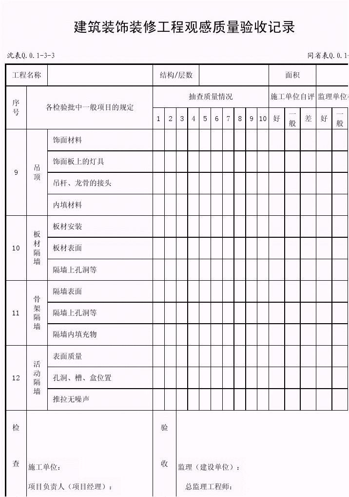 装修竣工资料_建筑工程质量竣工资料实例_建筑装饰装修工程竣工资料