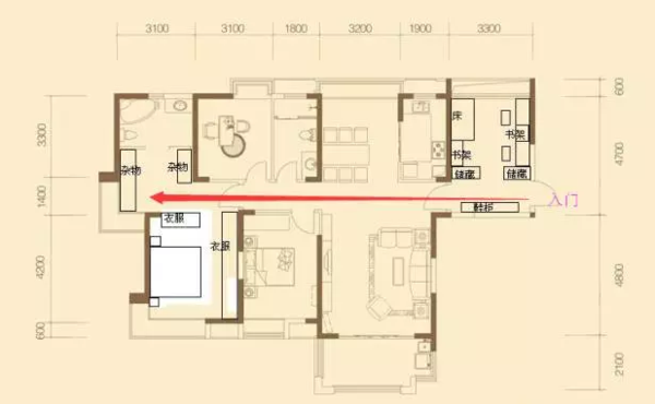 风水摆设 户型图_家居风水摆越住越富风水户型图_户型风水好的户型图