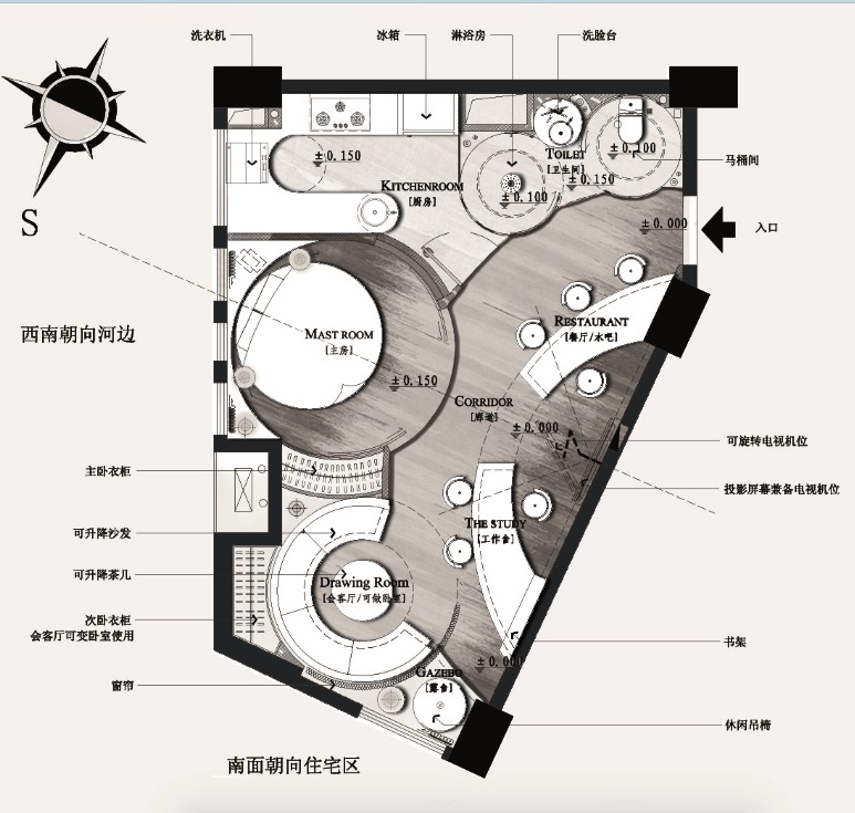 异形弹簧设计_起居室设计一起装修网装修效果图_装修设计异形图