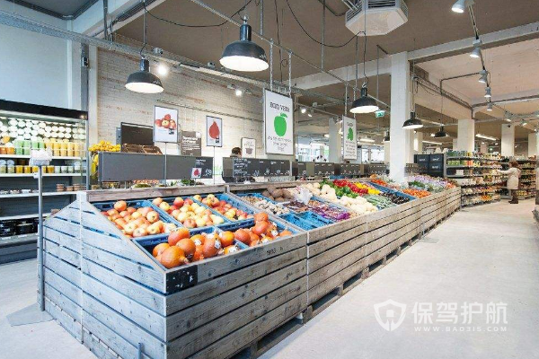 超市装修效果图-保驾护航装修网