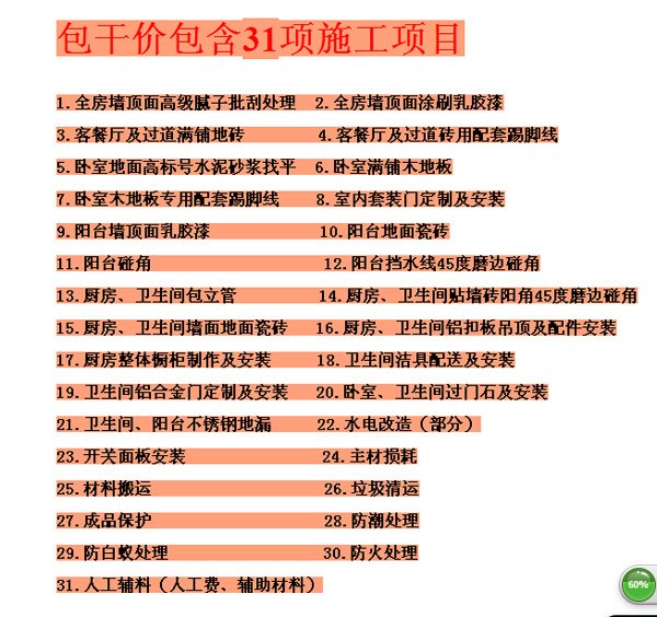 买挖机的包干价包括了什么_房屋装修包干价竣工结算_措施费包干价