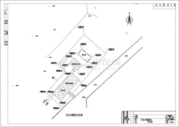 200吨污水处理模块竣工图（A2O工艺）-图二