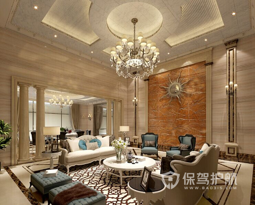 客厅集成墙板装修效果图-保驾护航