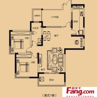 60平米复式楼如何装修预算_40平米复式单身公寓装修_100平米复式房子装修图片