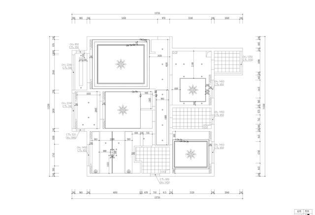 施工图做的这样详细装修公司或者施工队想赖账都不行！