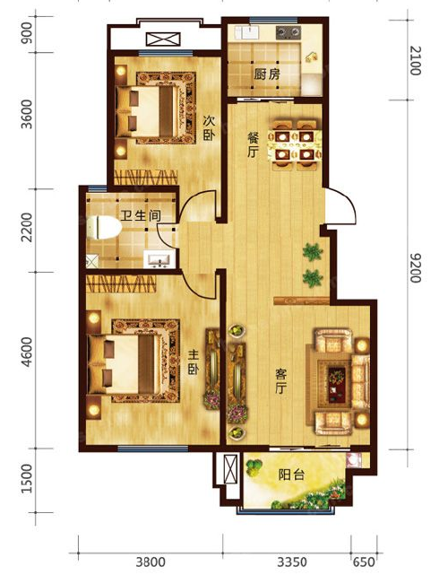 f型户型装修设计_l型厨房装修效果图小户型_枪型户型装修