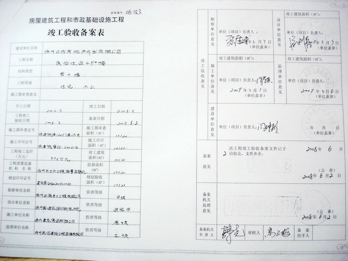 工程未竣工备案能否进行装修工程_项目竣工备案信息_企业自建厂区能否按栋进行产权登记