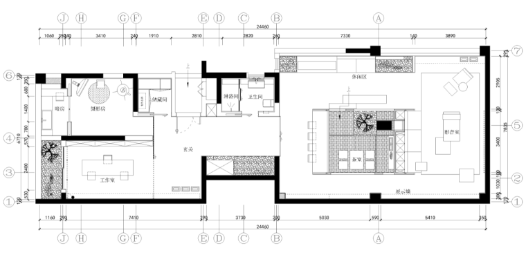 [郑州]APA设计郑州龙湖叠拼别墅施工图