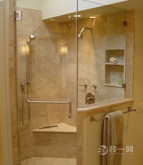装修淋浴房防水墙板_防水墙板_房子装修玻璃淋浴设计图片大全