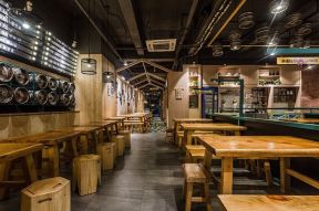 烧烤店面 烧烤店店面装修 