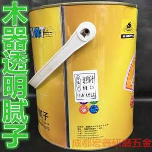 木器透明腻子油性木器漆补伤补缝腻子填缝找平易打磨桶装木工木。