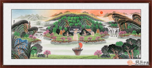 室内客厅风水画，知道这些小知识有利于家庭运势