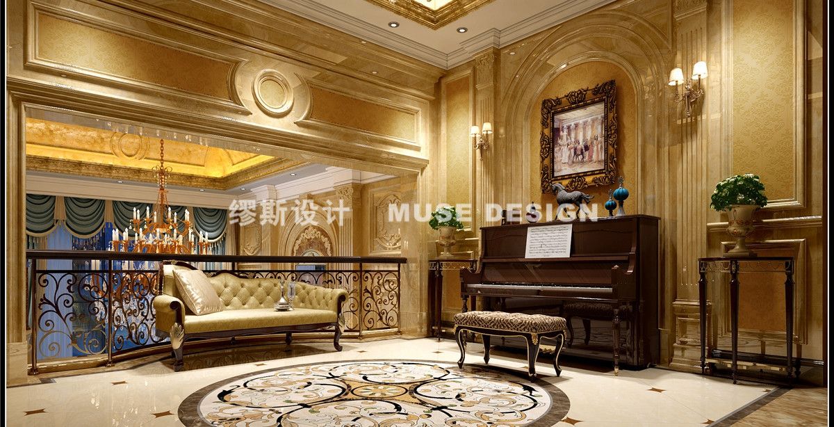 四合院别墅设计 土巴兔装修效果图_缪斯别墅装修设计_缪斯设计广告