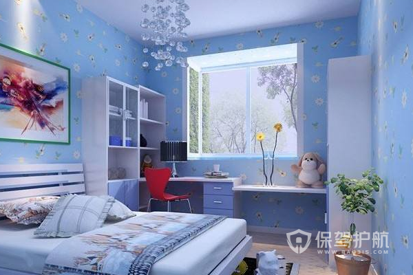 儿童房设计效果图-保驾护航装修网