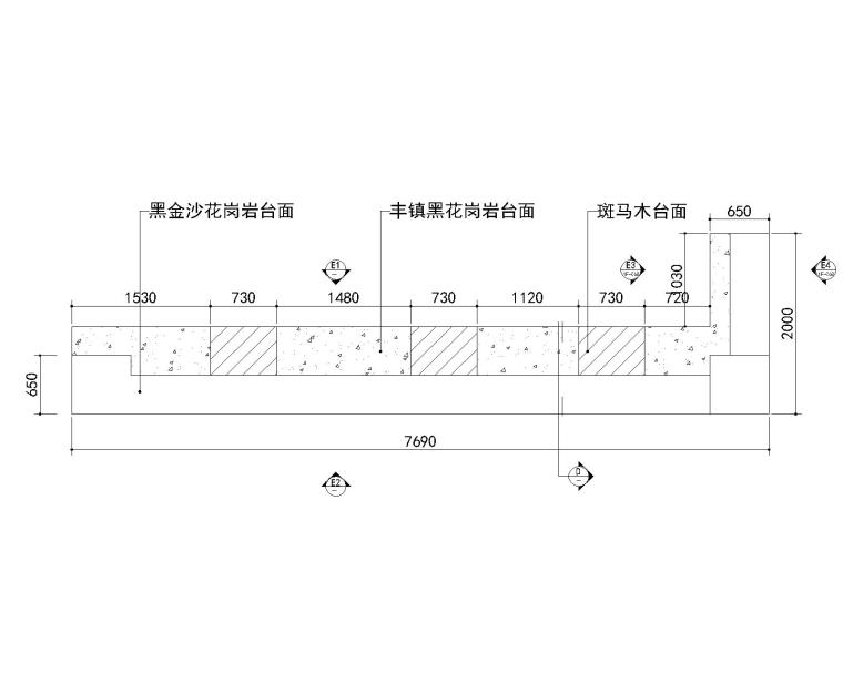 室内节点详图-家装工装综合节点详图