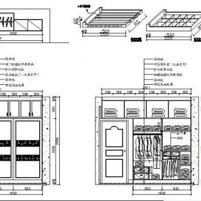 房屋装修衣柜施工图_房屋改造施工_木结构房屋 施工