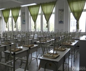 学校装修效果图 窗户装修