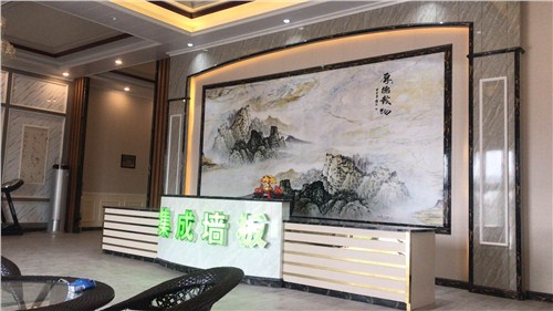 伊犁石塑集成墙板效果图,集成墙板