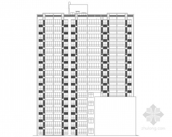 [山东]某十六层公寓楼建筑施工图