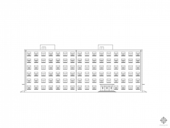 [毕业设计]长春某中学六层男生公寓楼建筑结构施工图(含计算书)