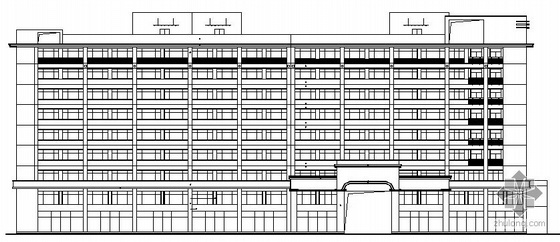某十层公寓楼建筑施工图
