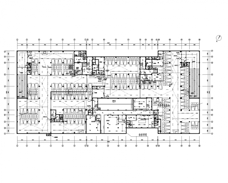 [海南]职业学院地下人防工程电气施工图（大院最新）