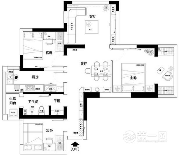 116平小户型装修预算_小户型70平装修设计图_二十平小户型装修图片